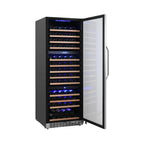 EdgeStar 24-Inch 131-Bottle Built-In Triple Zone Wine Cooler
