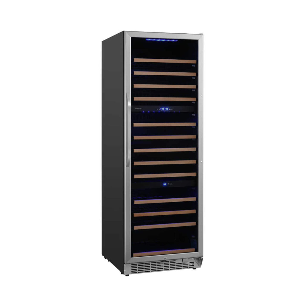 EdgeStar 24-Inch 131-Bottle Built-In Triple Zone Wine Cooler