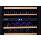EdgeStar 24-Inch 131-Bottle Built-In Triple Zone Wine Cooler