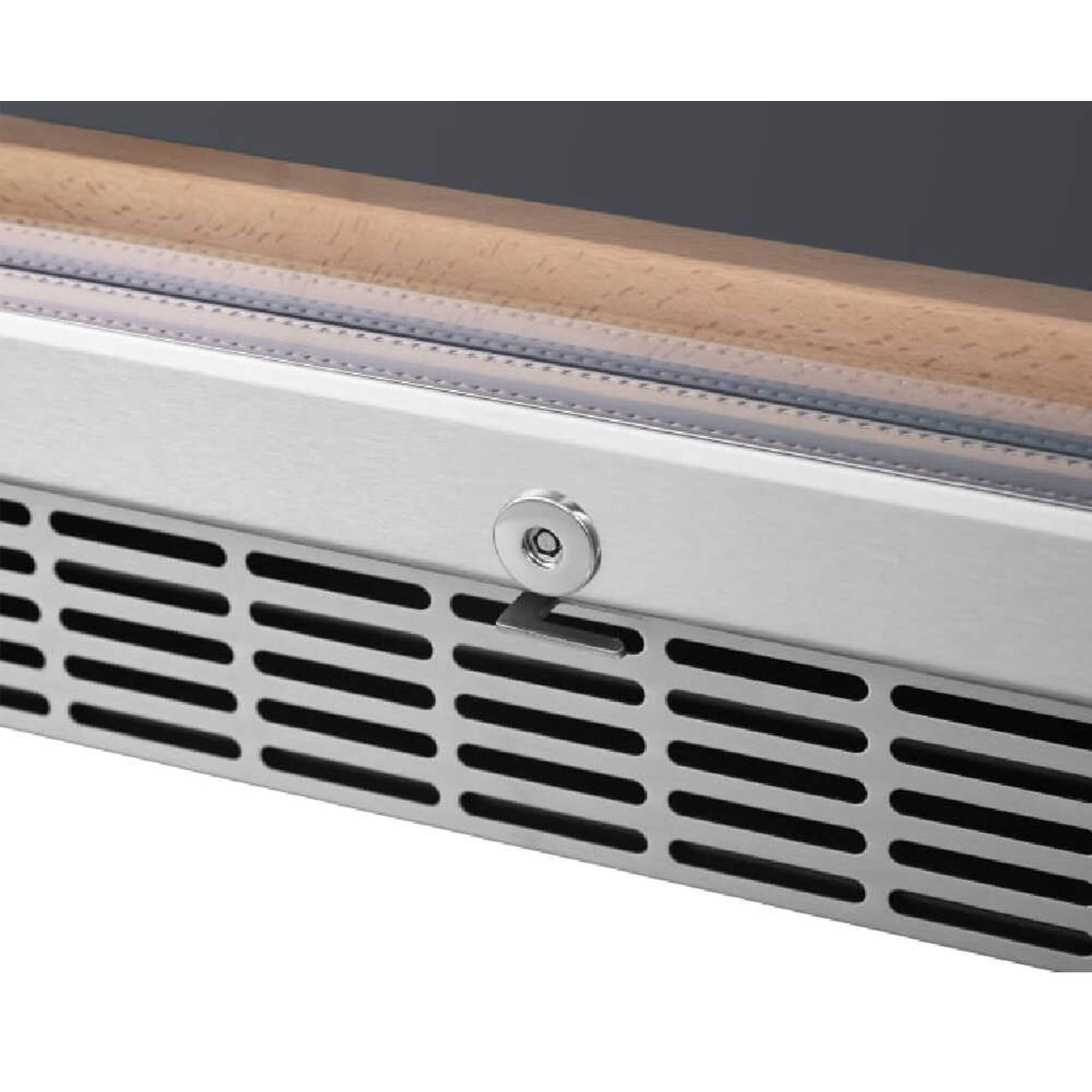 EdgeStar 24-Inch Wide 151-Bottle Freestanding Single Zone Wine Cooler with Even Cooling Technology