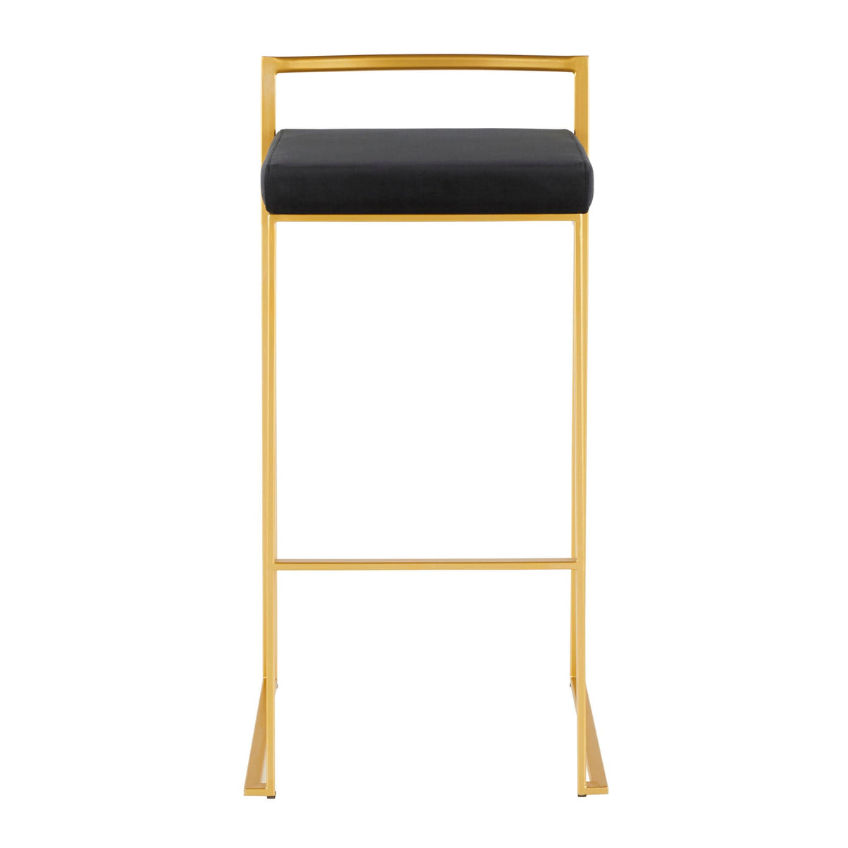 Fuji Contemporary Stackable Bar Stools, 2 or 3 Pieces