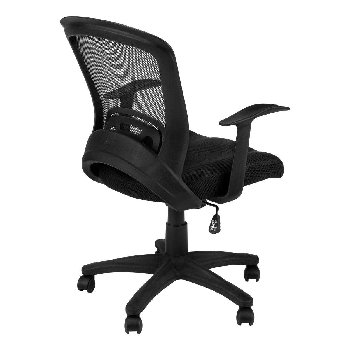 Adjustable Mid-Back Mesh Office Chair with Tilt Control
