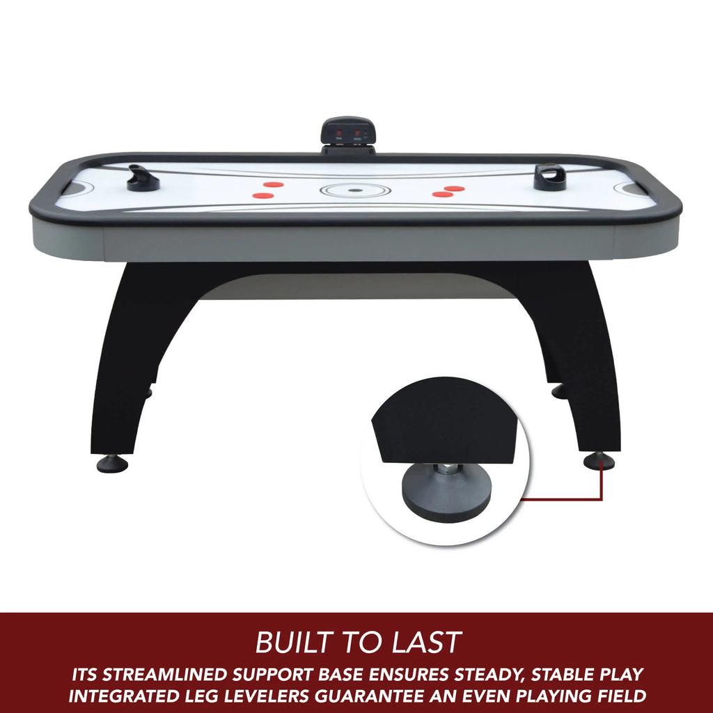 Silverstreak 72-in Air Hockey Table with LED Scoring by Hathaway