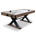 Excalibur 6-ft Air Hockey Table with LED Scoring and Table Tennis Top by Hathaway