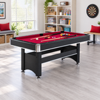6 ft 2-in-1 Pool Table | Table Tennis Top