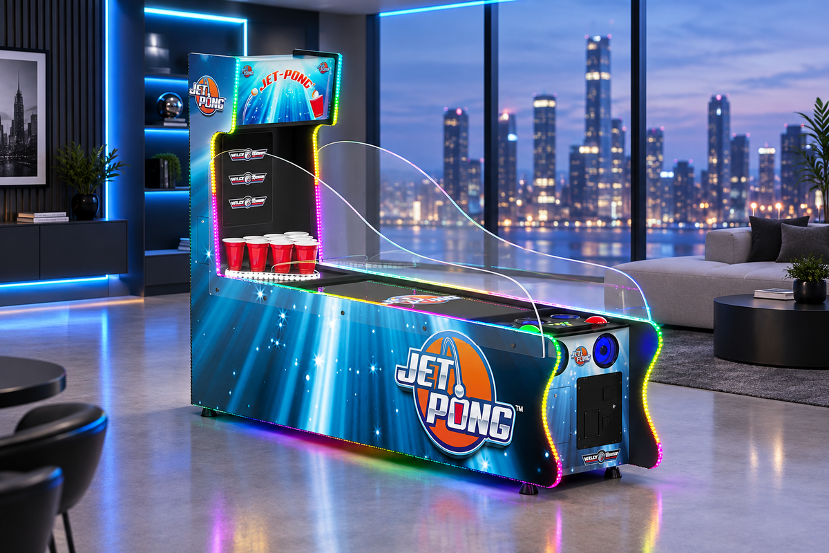 Jet-Pong Home Electronic Beer Pong Table by Valley-Dynamo