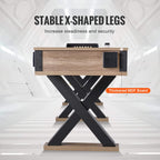 Premium 2-In-1 Shuffleboard Game Table Set With Bowling Combo (SAK81698)