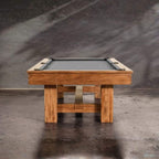 Premium Professional Presli Slate Native Acacia Solid Wood 8FT Billiard Pool Table with Custom Table Cloth