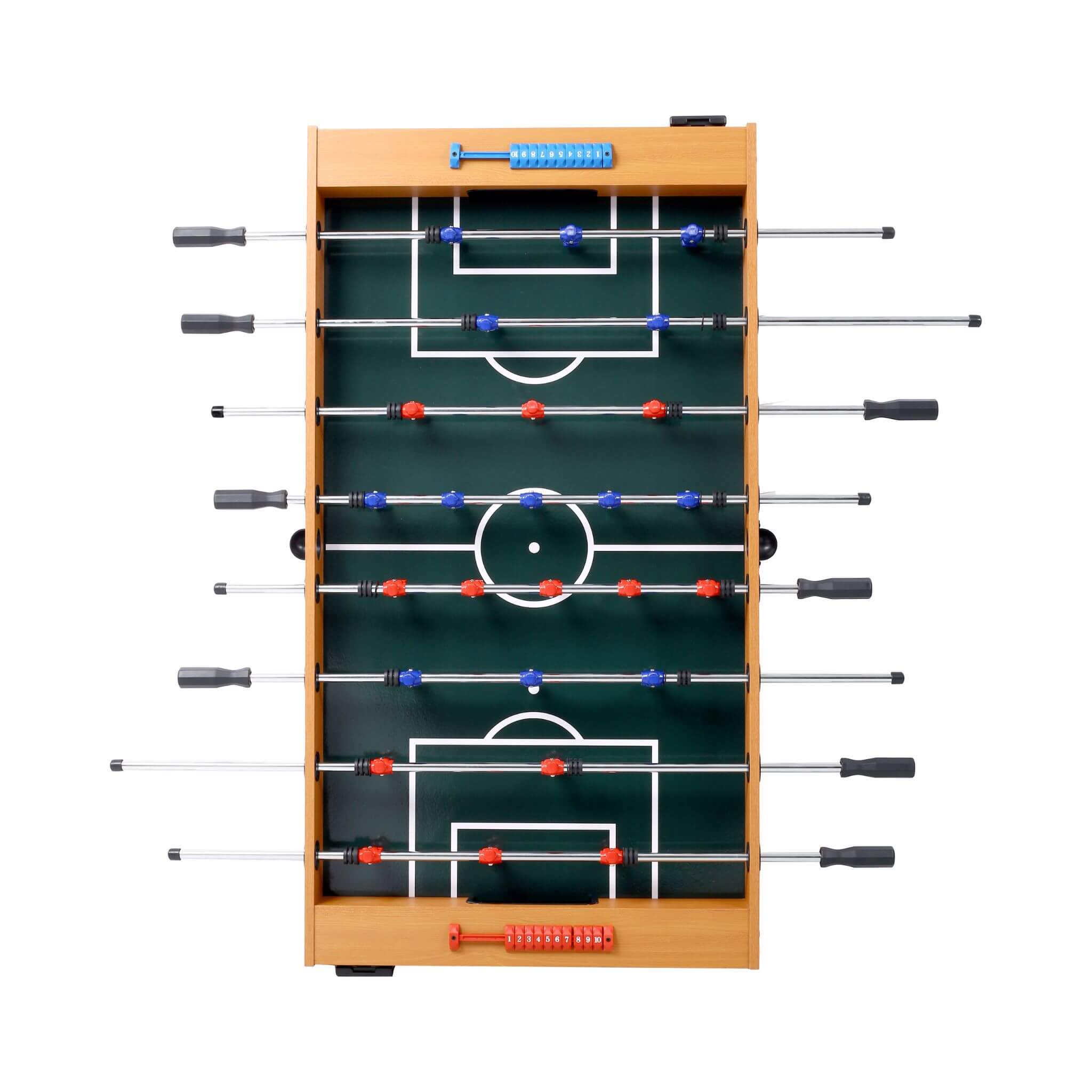 Premium 54-Inch Professional Wooden Foosball Table With Adjustable Leg Levelers