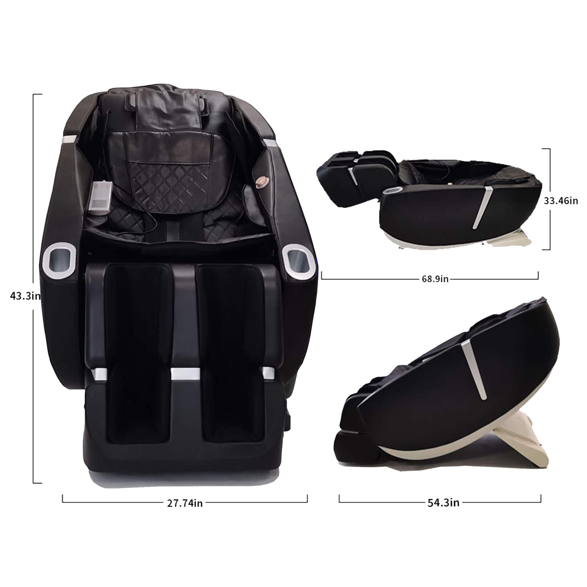Airvana Premium Zero Gravity Full Body Multifunction Massage Chair With Auto Body Scan