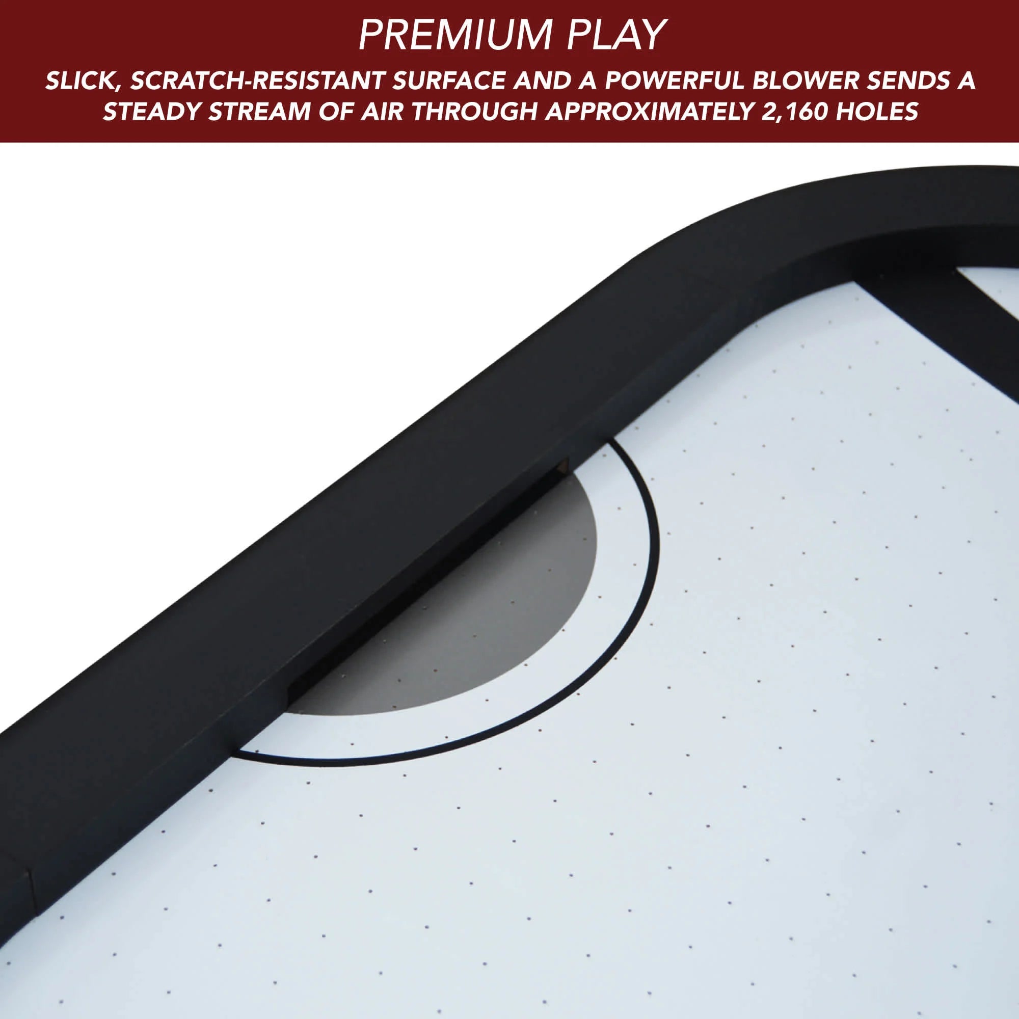 Silverstreak 72-in Air Hockey Table with LED Scoring by Hathaway