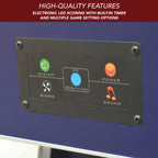 Phantom II 90-in Air Hockey Table with LED Scoring and Lights by Hathaway