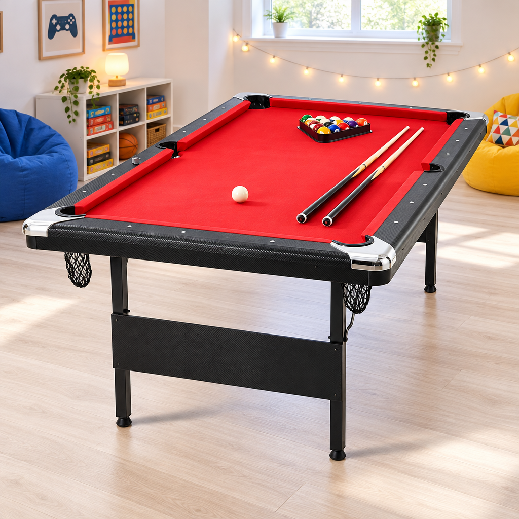 7 ft Portable Billiards Table | Foldable with Accessories