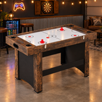 54 in 3-in-1 Multi-Game Table | Air Hockey, Foosball, Table Tennis