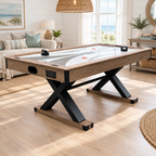 Hathaway Excalibur 6 ft Air Hockey Table | Table Tennis Top