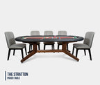 The Stratton Poker Table by BBO Poker Tables