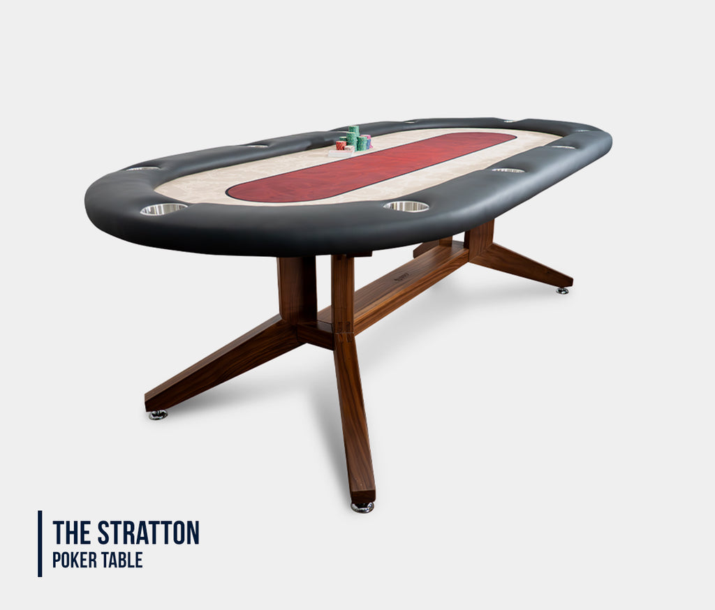 The Stratton Poker Table by BBO Poker Tables