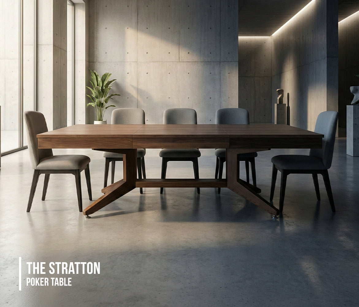 The Stratton Poker Table by BBO Poker Tables