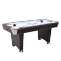 Midtown II 6-ft Air Hockey Table with LED Scoring - Dark Cherry Finish by Hathaway