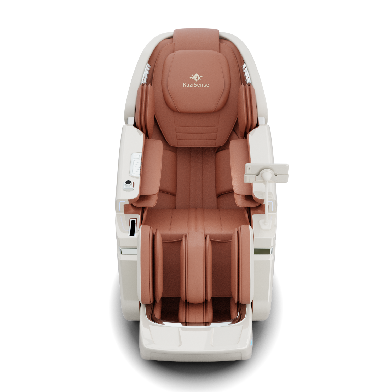 KoziSense KZ-L66 4D + 3D Dual Mechanism Luxury Massage Chair (White)