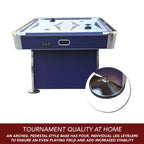 Phantom II 90-in Air Hockey Table with LED Scoring and Lights by Hathaway